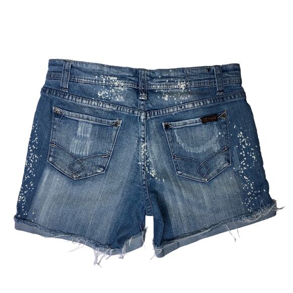 ZD Premium Distressed Bleached Shorts - Size 9 - Picture 4 of 7